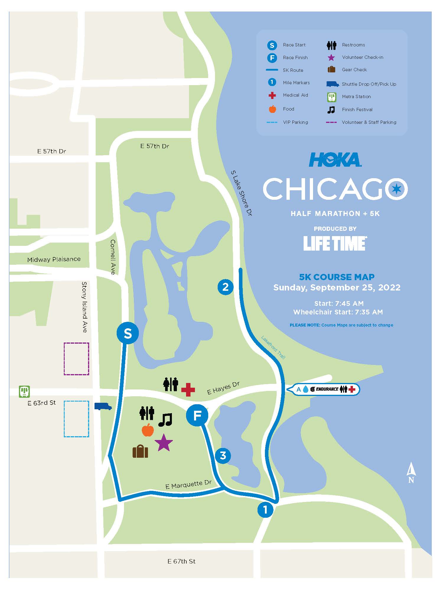 Race Information Chicago Half Marathon and 5K