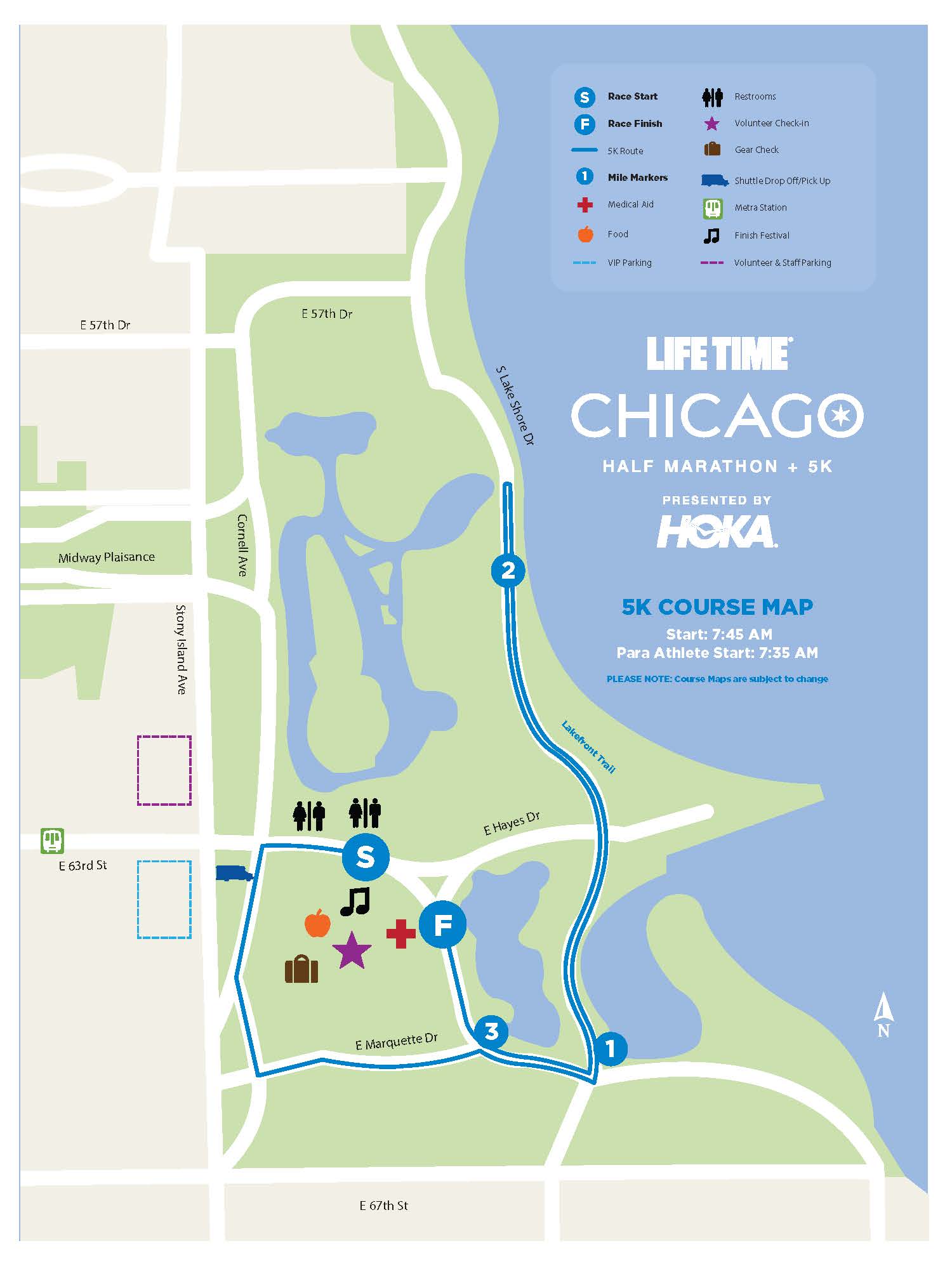 Race Information Chicago Half Marathon and 5K